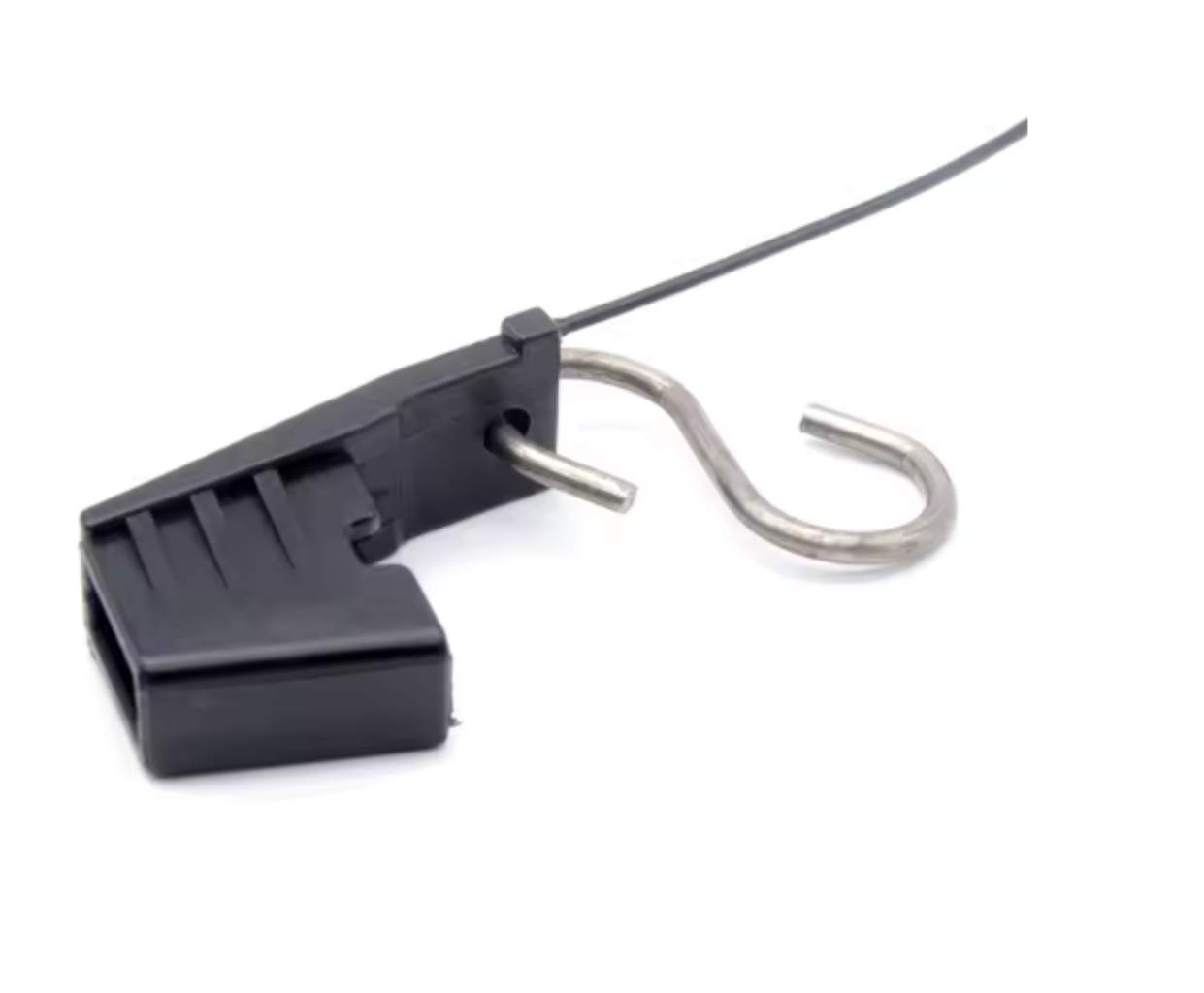 Abrazadera de anclaje de plástico FTTH tipo S