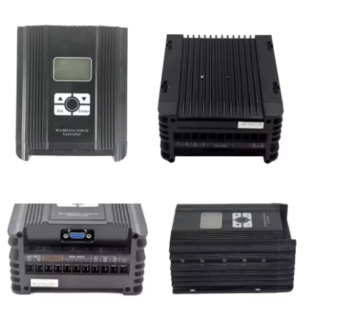 Controlador híbrido eólico-solar de 1KW y 48V